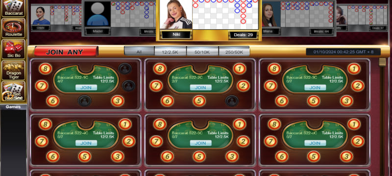 SBO Live Casino online có nhiều game hấp dẫn