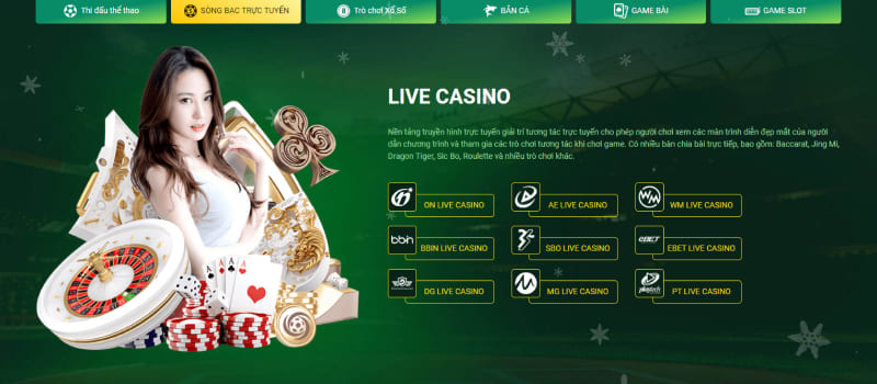 Top game hot tại Casino online SM66
